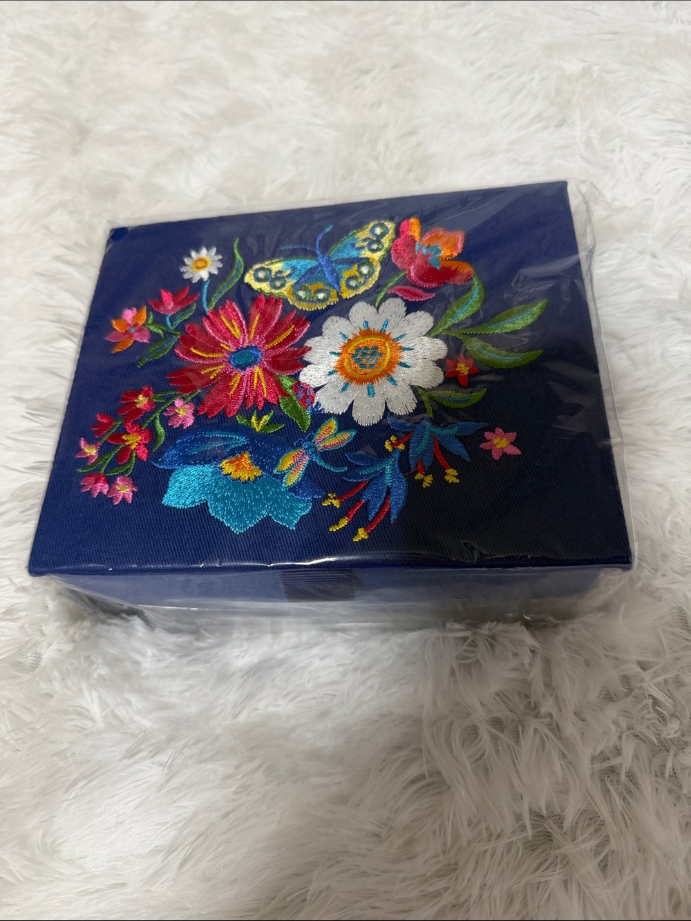 Brighton Navy Blue  Jewelry Case